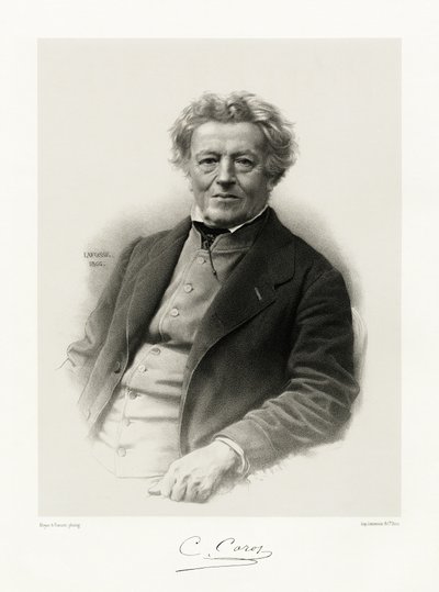 Jean Baptiste Camille Corot de Jean Baptiste Adolphe Lafosse